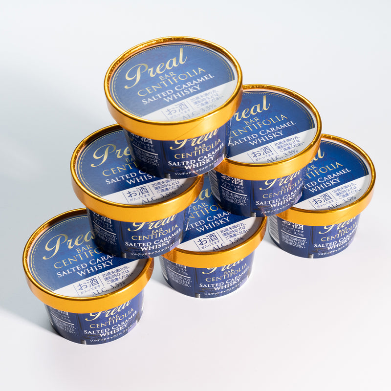 Preal SALTED CARAMEL WHISKY　6個セット